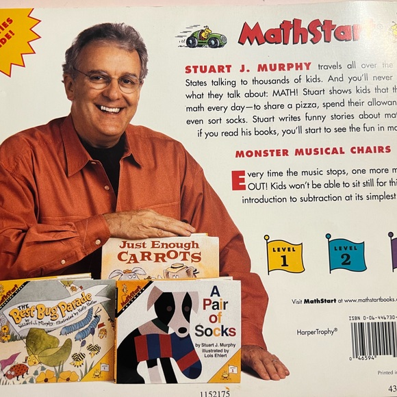 Stuart J Murphy MathStart (4) soft cover books - Picture 10 of 10